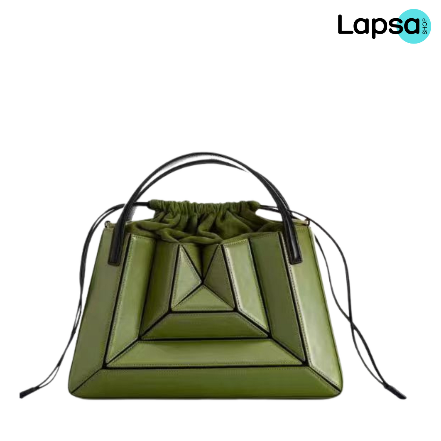 Fashion Square Bag Earthy Green Color